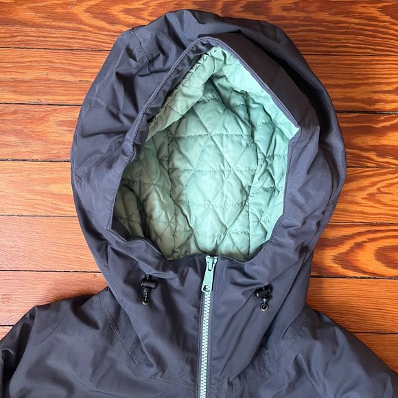 Flylow Sarah Insulated Jacket in Grey/Mint, Size Medium - Picture 8 of 9